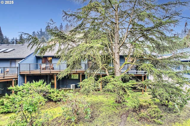 view of rear view of house