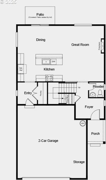 18960 SW Eureka Ln, Beaverton, OR 97007 - floor plan / room layout