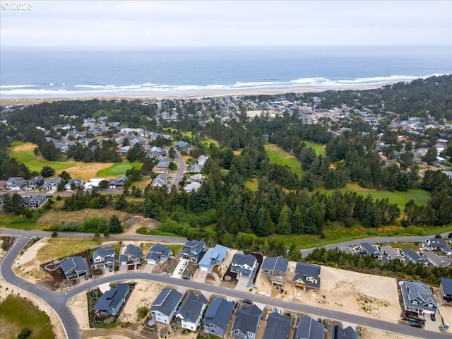 486 Meadows Dr, Manzanita, OR 97130 - aerial overview of property's location with a large body of water and nearby suburban area