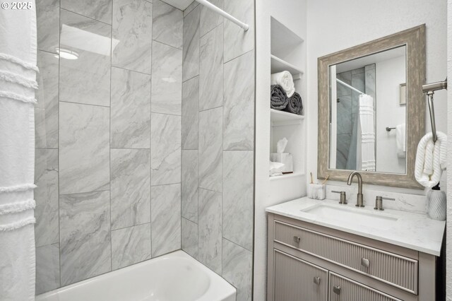 1952 SE 139th Ave, Portland, OR 97233 - bathroom featuring bathtub / shower combination and vanity