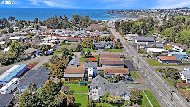 97994 W Benham Ln, Brookings, OR 97415 - aerial perspective of suburban area featuring a large body of water