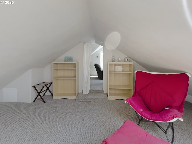 97994 W Benham Ln, Brookings, OR 97415 - living area with carpet and lofted ceiling