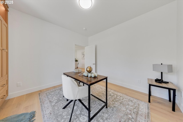13212 SE Terra Cascade Dr, Happy Valley, OR 97086 - office area featuring light wood finished floors and baseboards