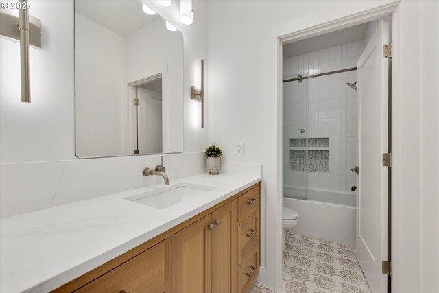 13212 SE Terra Cascade Dr, Happy Valley, OR 97086 - full bath featuring vanity, toilet, and shower / bath combination