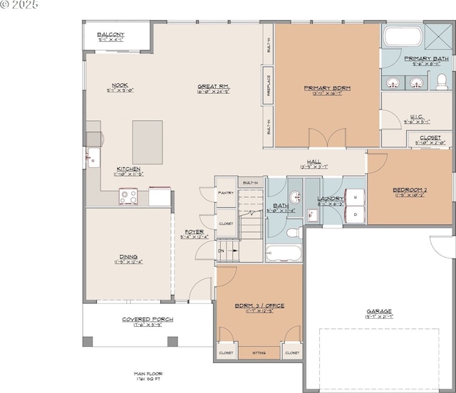 13212 SE Terra Cascade Dr, Happy Valley, OR 97086 - room layout