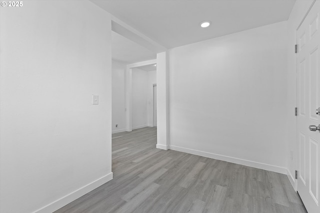 115 E Sheridan St, Newberg, OR 97132 - spare room with light wood finished floors and recessed lighting