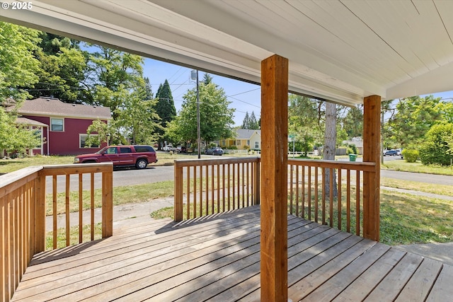 115 E Sheridan St, Newberg, OR 97132 - view of wooden terrace
