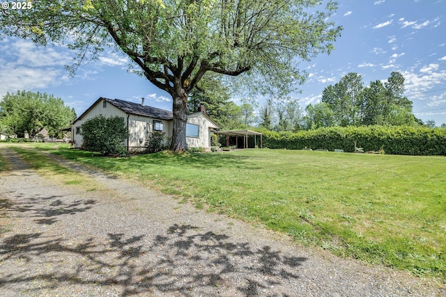 view of yard