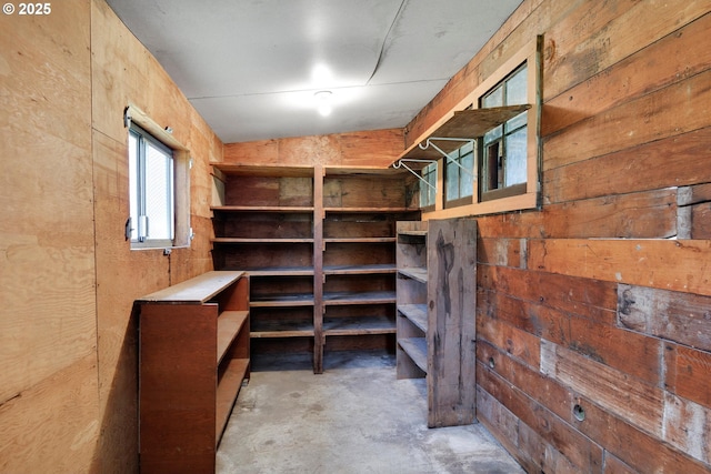 view of storage room