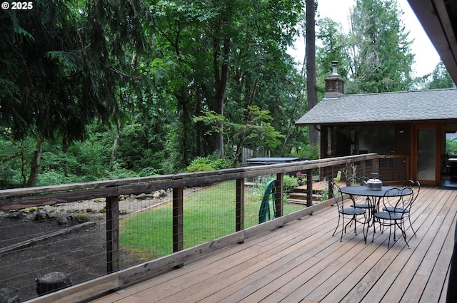 89016 Bridge St, Springfield, OR 97478 - wooden terrace with a lawn