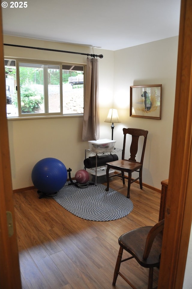 89016 Bridge St, Springfield, OR 97478 - living area with plenty of natural light and wood finished floors