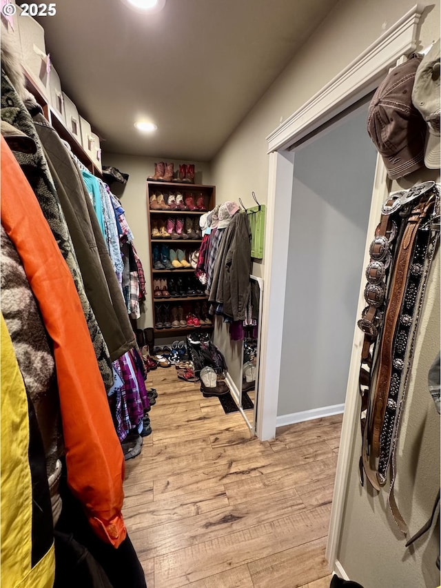 1809 Balm St, Baker City, OR 97814 - spacious closet featuring wood finished floors