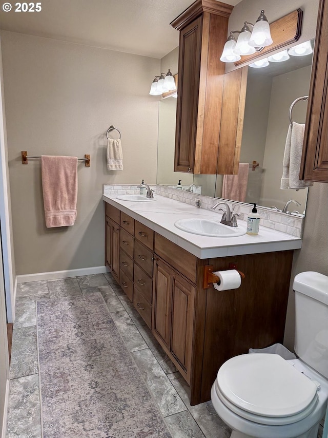 1809 Balm St, Baker City, OR 97814 - full bathroom with double vanity and toilet