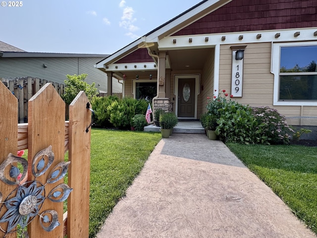1809 Balm St, Baker City, OR 97814 - view of front of home featuring a porch