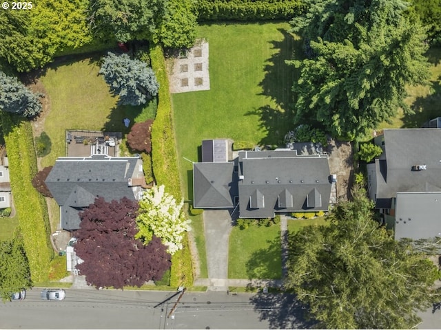 8100 SW 6th Ave, Portland, OR 97219 - drone / aerial view