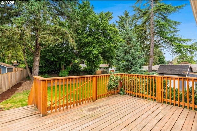 11995 SW 119th Ave, Portland, OR 97223 - deck with a fenced backyard