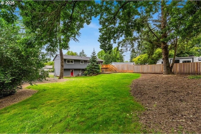 11995 SW 119th Ave, Portland, OR 97223 - fenced yard featuring a deck