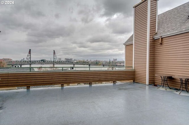1710 S Harbor Way Unit C405, Portland, OR 97201 - view of patio / terrace with a balcony