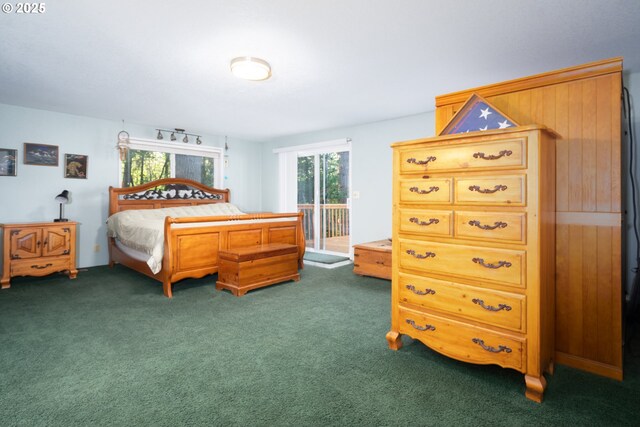 15928 N Umpqua Hwy, Roseburg, OR 97470 - bedroom featuring carpet flooring and access to exterior