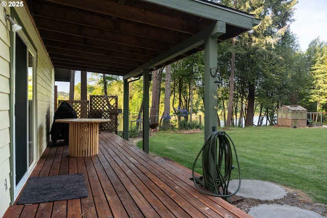 15928 N Umpqua Hwy, Roseburg, OR 97470 - view of wooden deck