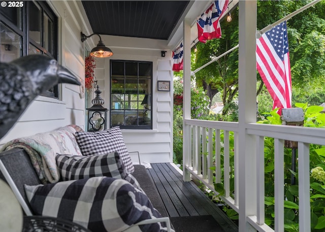 762 G St, Gearhart, OR 97138 - view of wooden porch