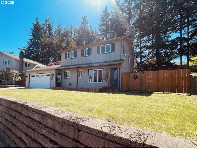 3851 Edgewood Dr, North Bend, OR 97459 - traditional-style home featuring board and batten siding, a garage, and driveway
