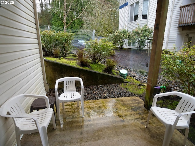 5142 SW Multnomah Blvd Unit A, Portland, OR 97219 - view of patio / terrace featuring fence