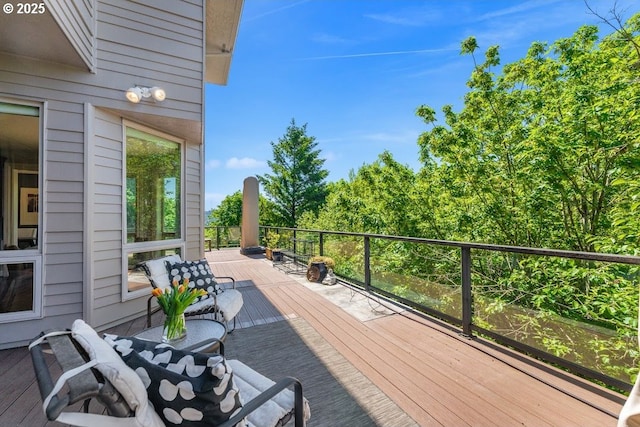 4055 NW Twilight Ter, Portland, OR 97229 - view of deck