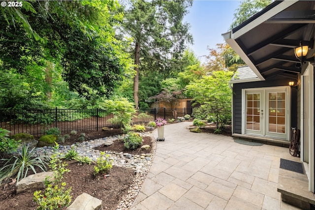 5364 Rosewood St, Lake Oswego, OR 97035 - view of patio / terrace with french doors