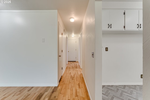 2220 Hayes St, Eugene, OR 97405 - corridor with light wood-type flooring and baseboards