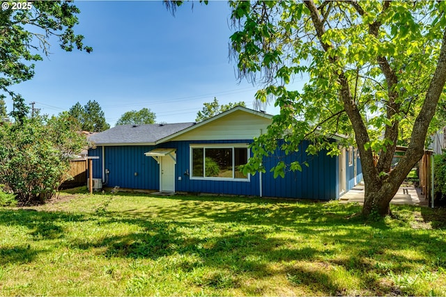 2220 Hayes St, Eugene, OR 97405 - rear view of house featuring board and batten siding