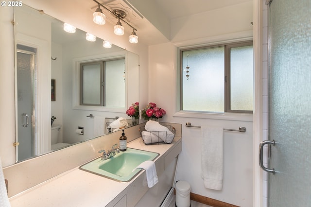 5339 SE Chase Rd, Gresham, OR 97080 - full bathroom featuring a stall shower and vanity