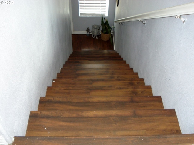 131 NW Makah Ct, Roseburg, OR 97471 - stairs with wood finished floors