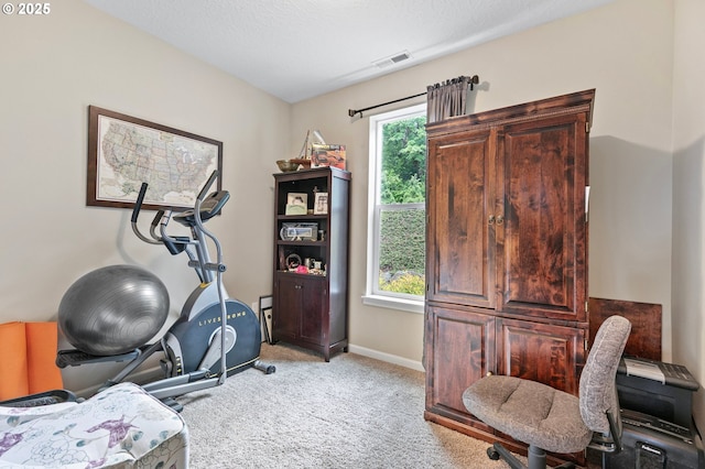 962 S 66th Pl, Springfield, OR 97478 - workout area featuring light carpet and baseboards
