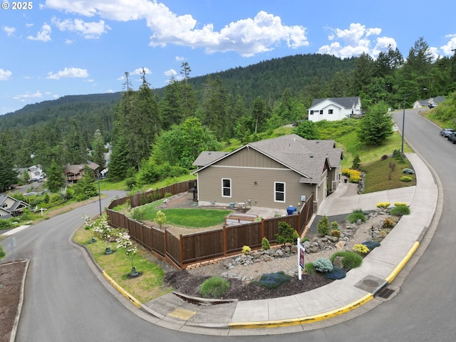 962 S 66th Pl, Springfield, OR 97478 - view from above of property with a heavily wooded area