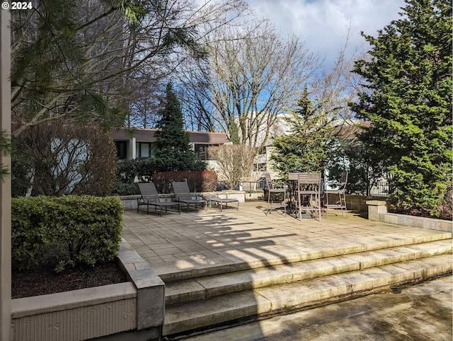 255 SW Harrison St Unit 20D, Portland, OR 97201 - view of patio