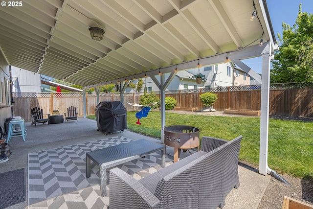 1366 Cramner St, Lafayette, OR 97127 - view of patio featuring area for grilling