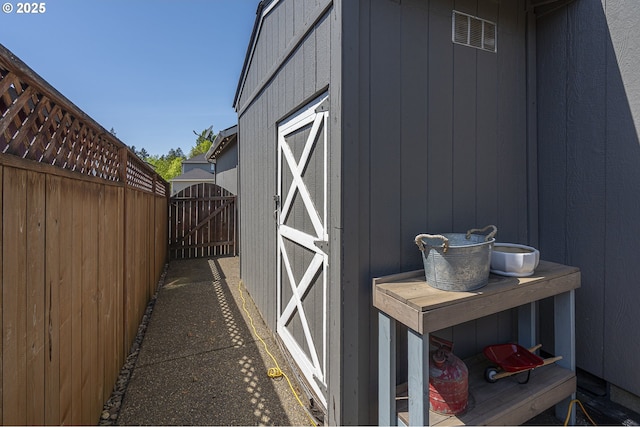 1366 Cramner St, Lafayette, OR 97127 - view of outdoor structure with a gate