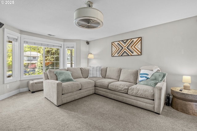 1366 Cramner St, Lafayette, OR 97127 - living room featuring carpet floors and baseboards