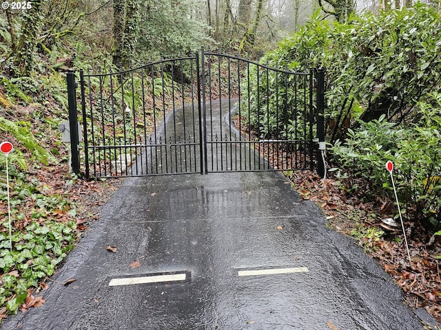 view of gate