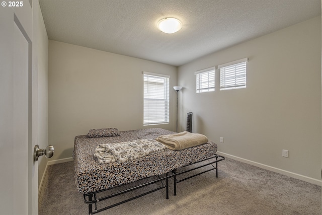 30942 NW Turel Dr, North Plains, OR 97133 - bedroom featuring carpet floors, baseboards, and a textured ceiling