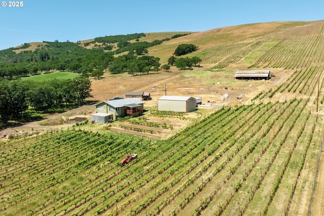 5073 Chenoweth Rd, The Dalles, OR 97058 - aerial view of sparsely populated area featuring extensive farmland