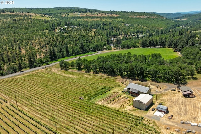 5073 Chenoweth Rd, The Dalles, OR 97058 - overview of rural landscape featuring large plots for crops
