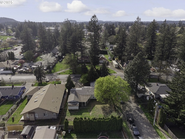 birds eye view of property featuring a residential view