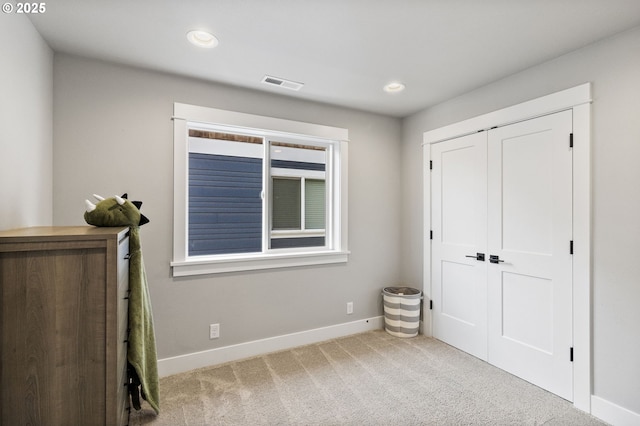 3588 Nestucca Loop, Eugene, OR 97408 - unfurnished bedroom with carpet flooring, recessed lighting, and a closet