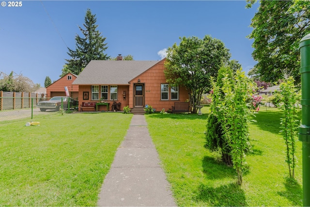 2112 Salem Ave, Albany, OR 97321 - bungalow-style home featuring a chimney and roof with shingles