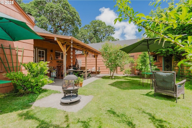 2112 Salem Ave, Albany, OR 97321 - view of yard featuring a patio