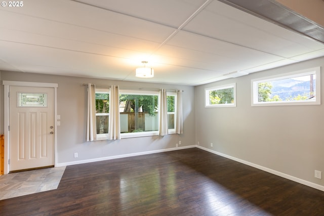 207 N Maple St, Bingen, WA 98605 - interior space featuring baseboards and wood finished floors