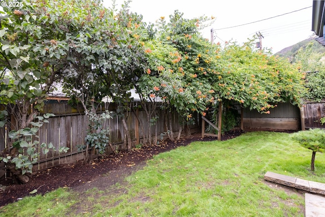 207 N Maple St, Bingen, WA 98605 - view of yard with a fenced backyard