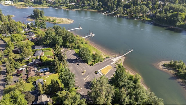 19065 Trillium Dr, West Linn, OR 97068 - aerial view of property and surrounding area with a large body of water